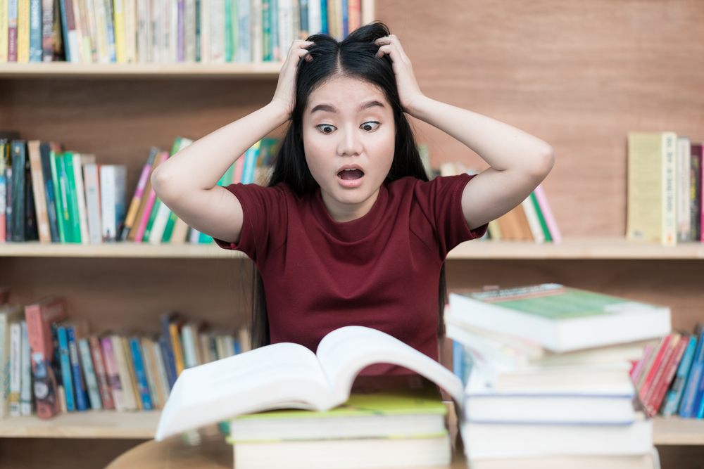 Look student book. Students under Pressure. Coping with stress while studying at University.